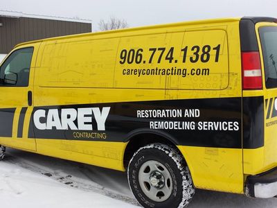 Carey Contracting Vehicle Wrap