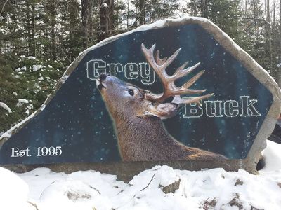 Grey Buck Sign